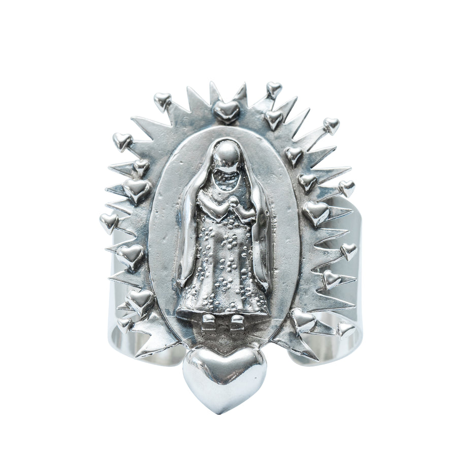 Brazalete Agave Guadalupe, joya de plata .925 – Gabriela Sánchez (vista 6)