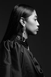 Aretes Agave Josefa, joya de plata .925 – Gabriela Sánchez (vista 2)