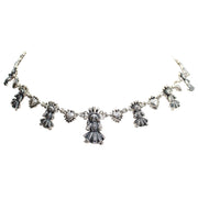 Gargantilla Muñecas, joya de plata .925 – Gabriela Sánchez