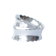 Anillo Penca Espiral, joya de plata .925 – Gabriela Sánchez
