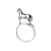 Anillo Caballo Bayo, joya de plata .925 – Gabriela Sánchez (vista 2)