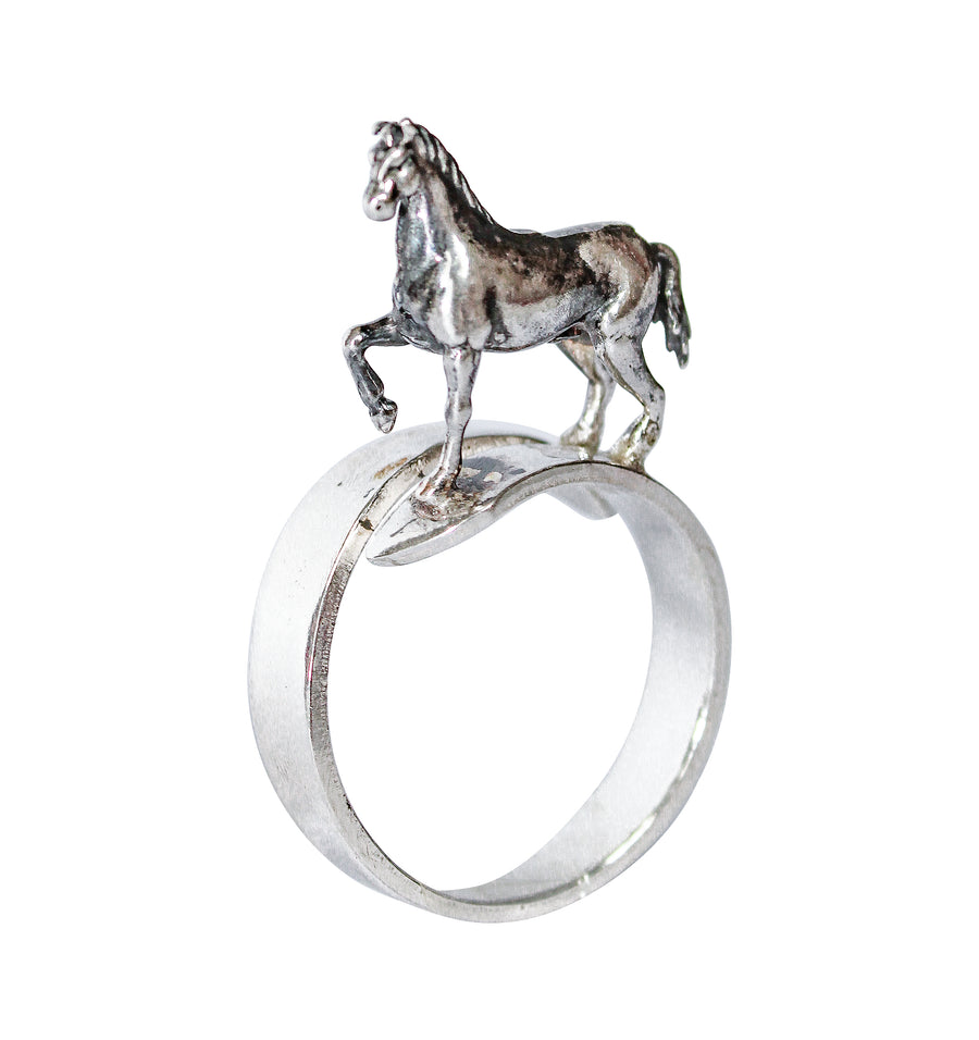 Anillo Caballo Bayo, joya de plata .925 – Gabriela Sánchez (vista 4)