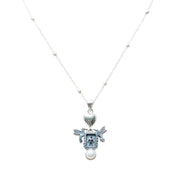 Dije Alas de Ternura, joya de plata .925, con perla – Gabriela Sánchez (vista 2)