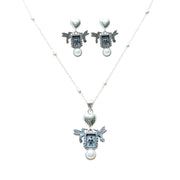 Set Alas de Ternura, joya de plata .925 – Gabriela Sánchez (vista 2)
