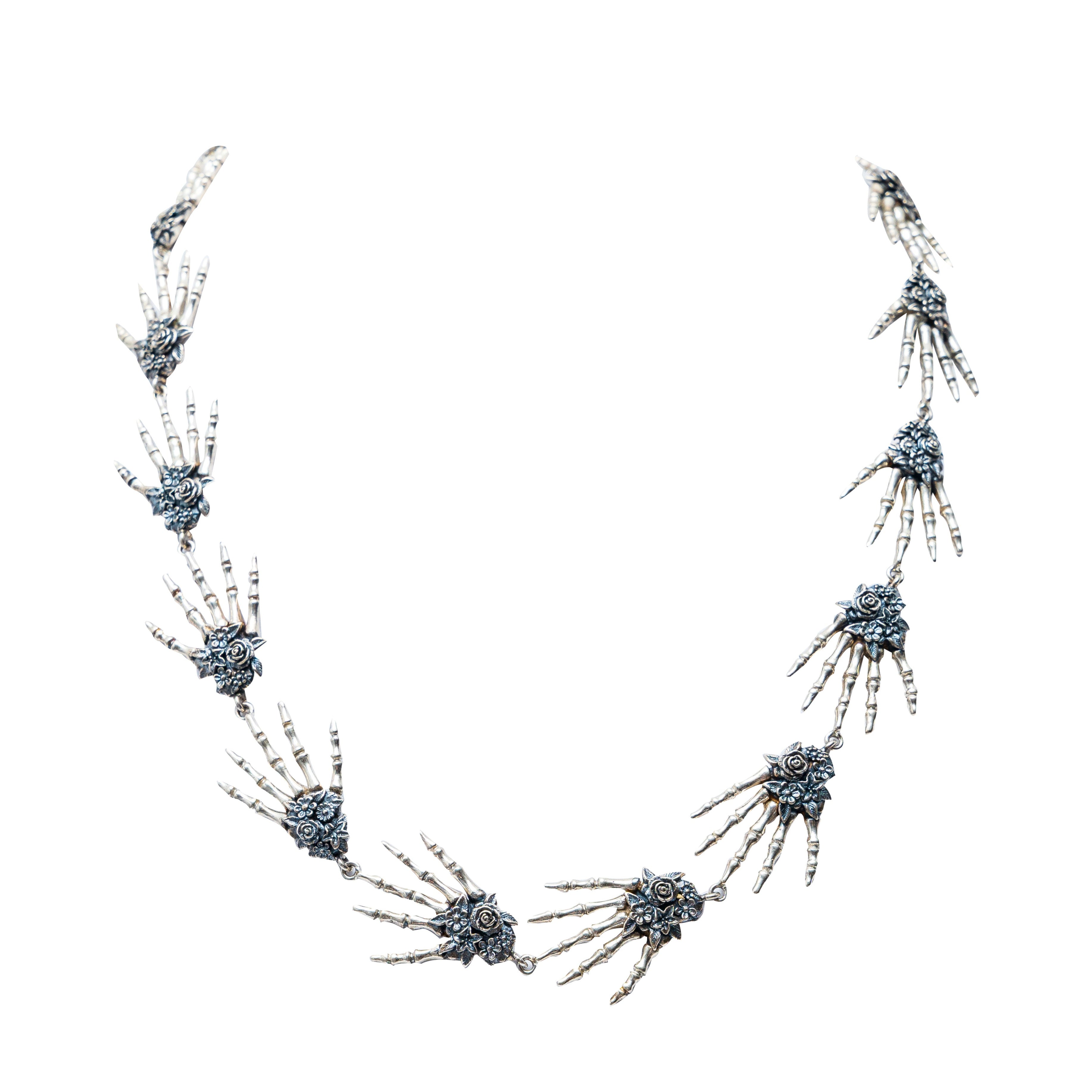 Collar Abrazo, joya de plata .925 – Gabriela Sánchez (vista 2)