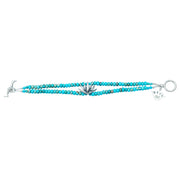 Pulsera Agave Menta, joya de plata .925, con turquesa – Gabriela Sánchez (vista 4)