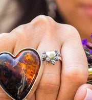 Anillo Corazón con Rosas Mini Gabriela Sánchez Anillo