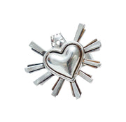 Anillo Corazón Querido México Mediano, joya de plata .925 – Gabriela Sánchez