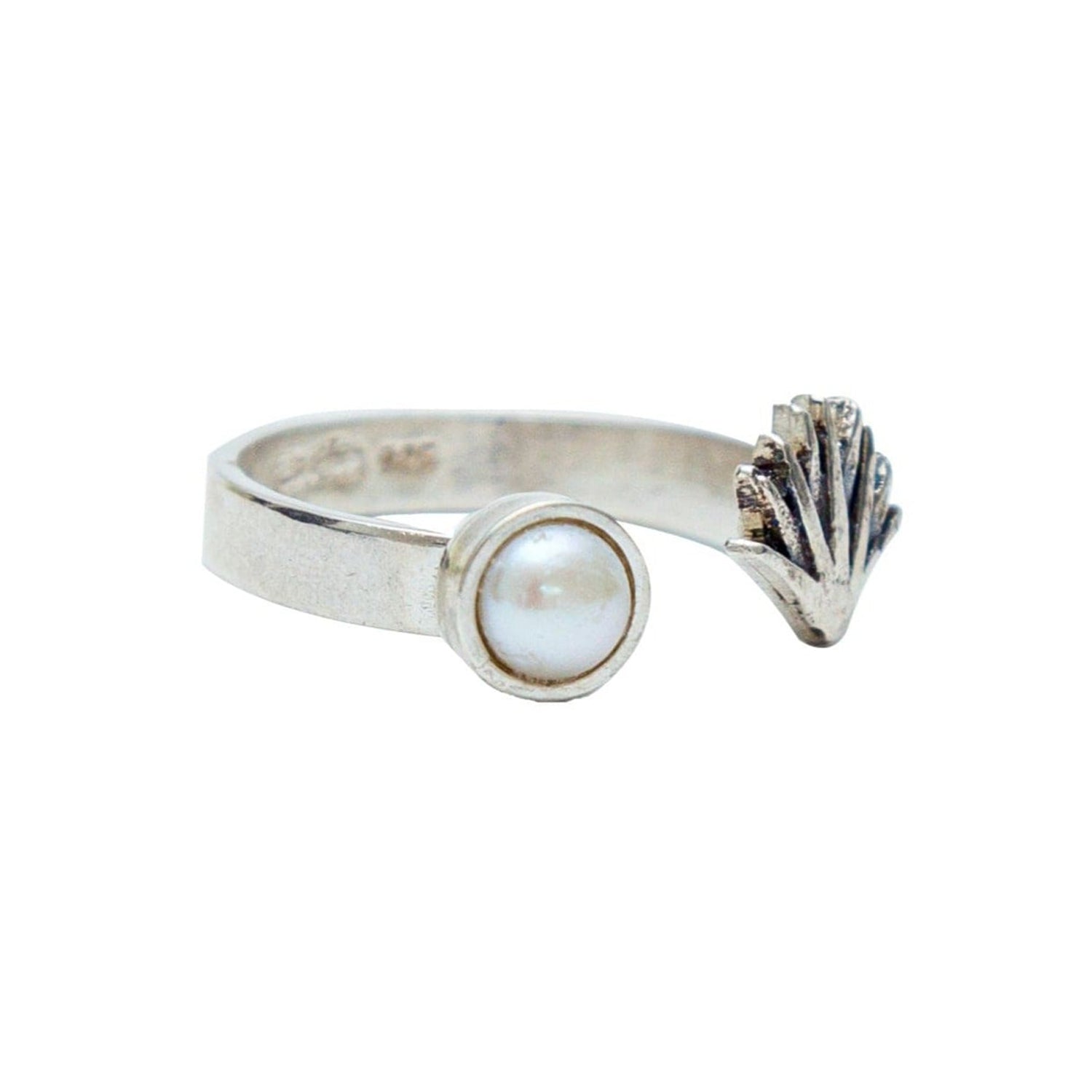 Anillo de Agave Luz Perla, joya de plata .925 – Gabriela Sánchez