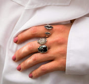 Anillo Otro Besito, joya de plata .925 – Gabriela Sánchez (vista 2)