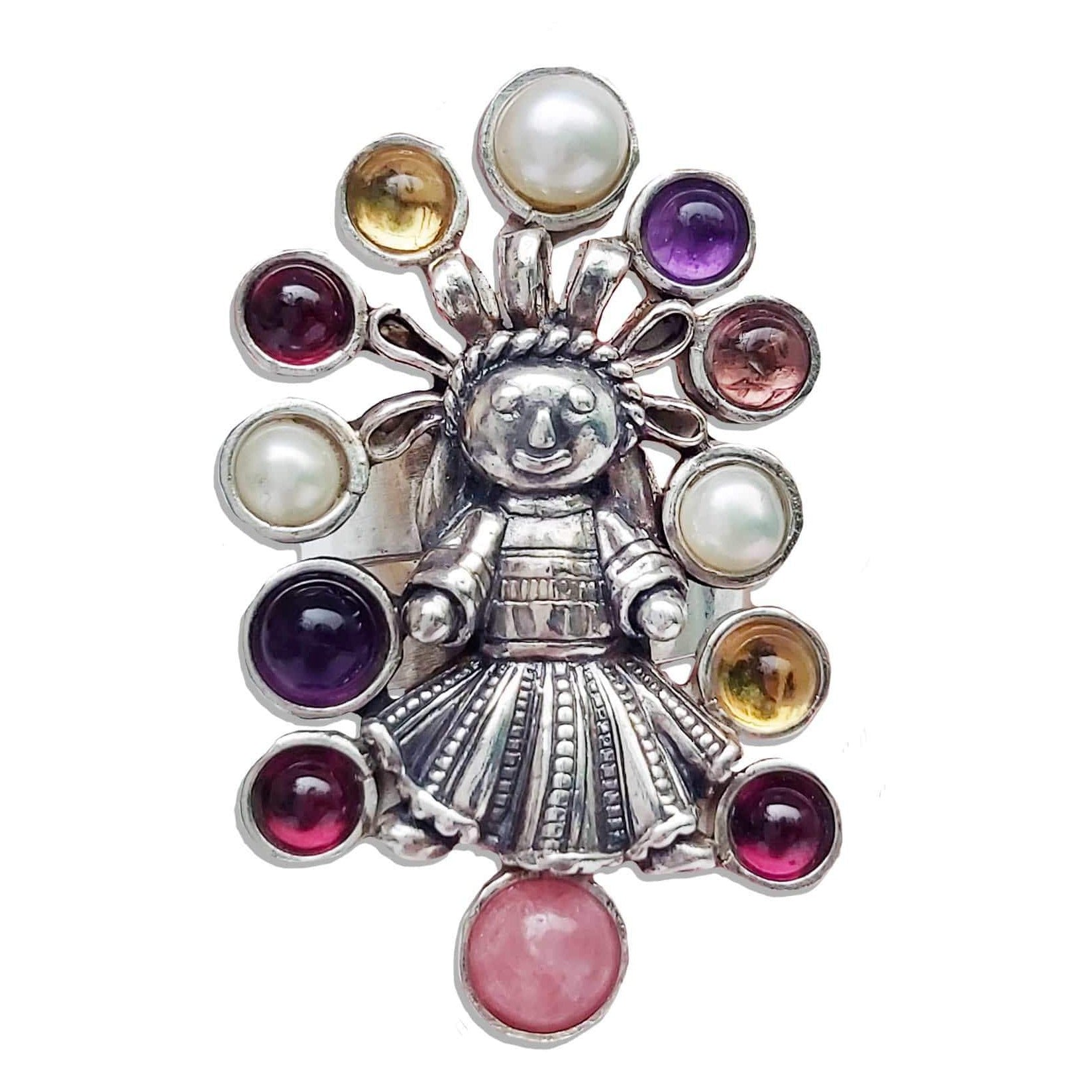 Anillo Muñequita Bonita, joya de plata .925 – Gabriela Sánchez