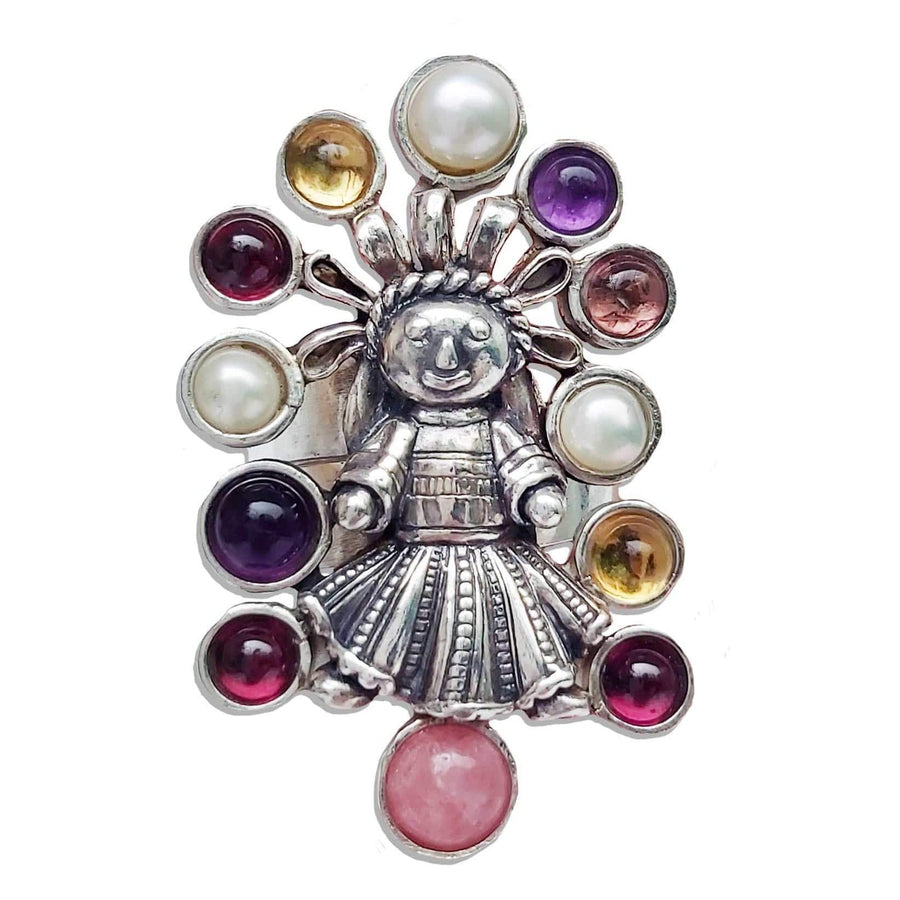 Anillo Muñequita Bonita, joya de plata .925 – Gabriela Sánchez