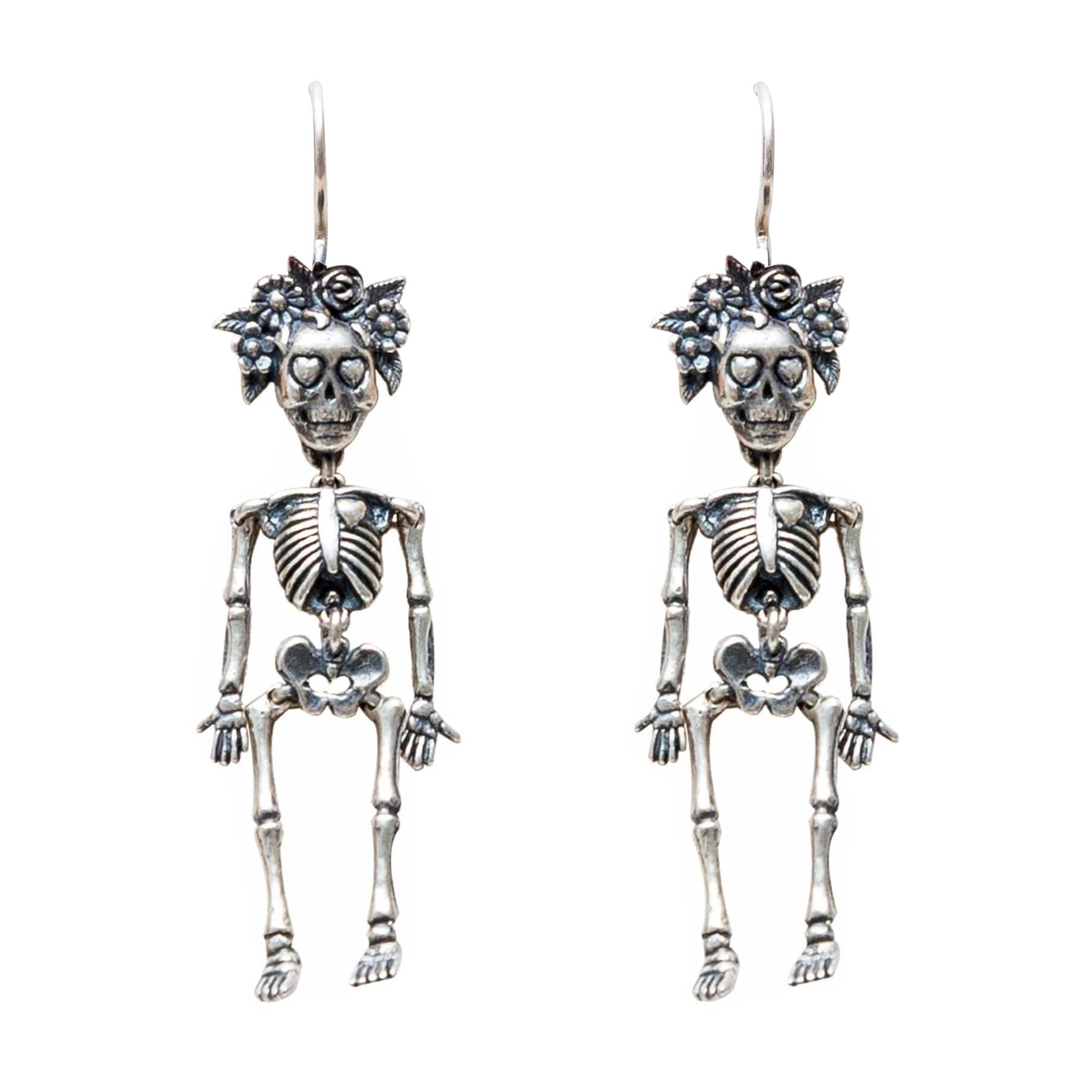 Aretes Calaquitas de Popote, joya de plata .925 – Gabriela Sánchez