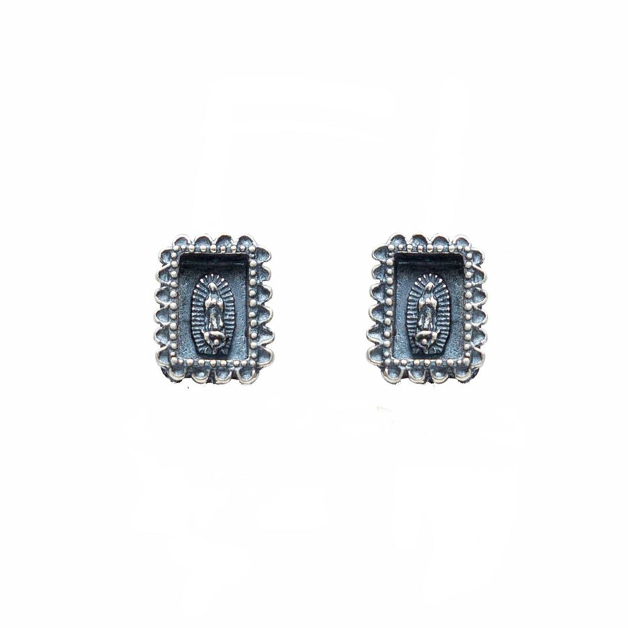 Aretes Milagrito Virgen, joya de plata .925 – Gabriela Sánchez
