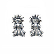 Aretes Muñeca de Listones, joya de plata .925 – Gabriela Sánchez