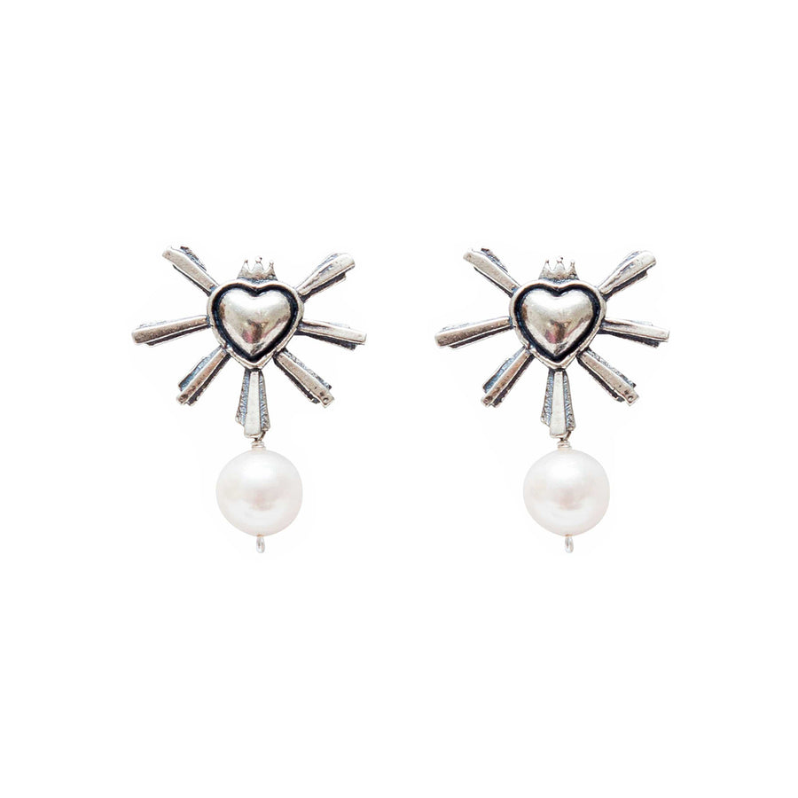 Aretes Querido México Perla, joya de plata .925 – Gabriela Sánchez