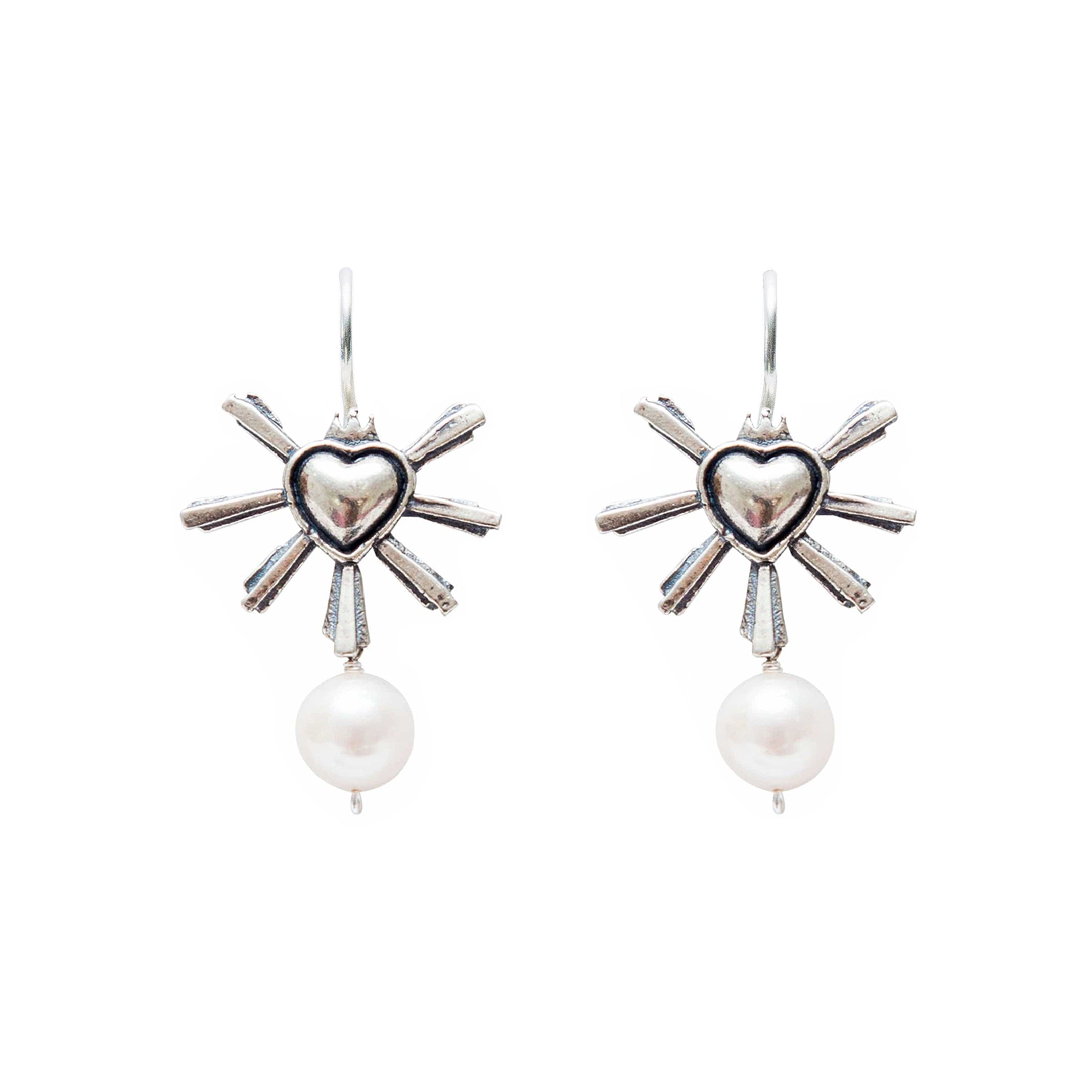 Aretes Querido México Perla, joya de plata .925 – Gabriela Sánchez (vista 2)