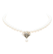 Collar Agave Sueño 4 Perla, joya de plata .925 – Gabriela Sánchez (vista 2)