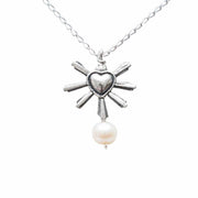 Dije Corazón Querido México Perla, joya de plata .925 – Gabriela Sánchez