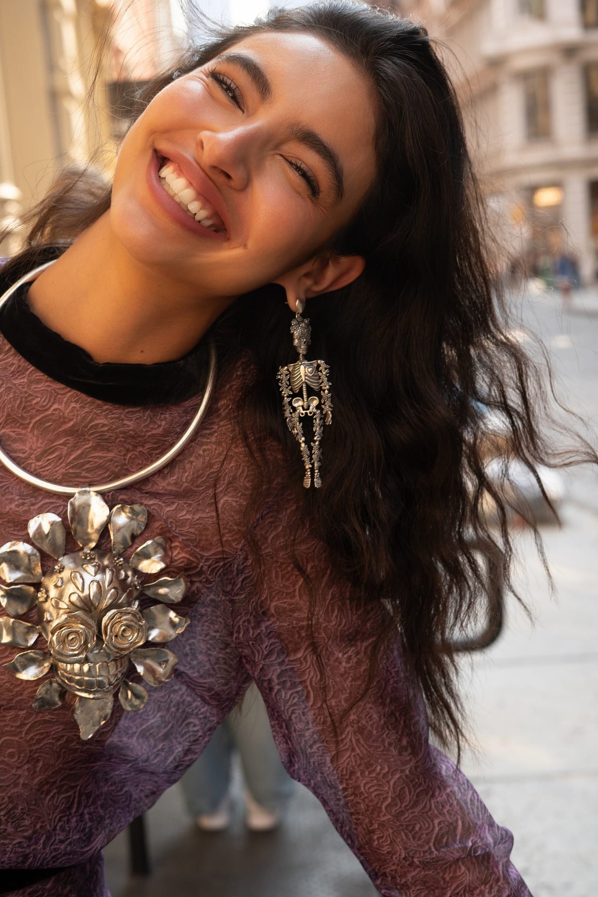 Calacas GS24, joyería mexicana de plata Gabriela Sánchez