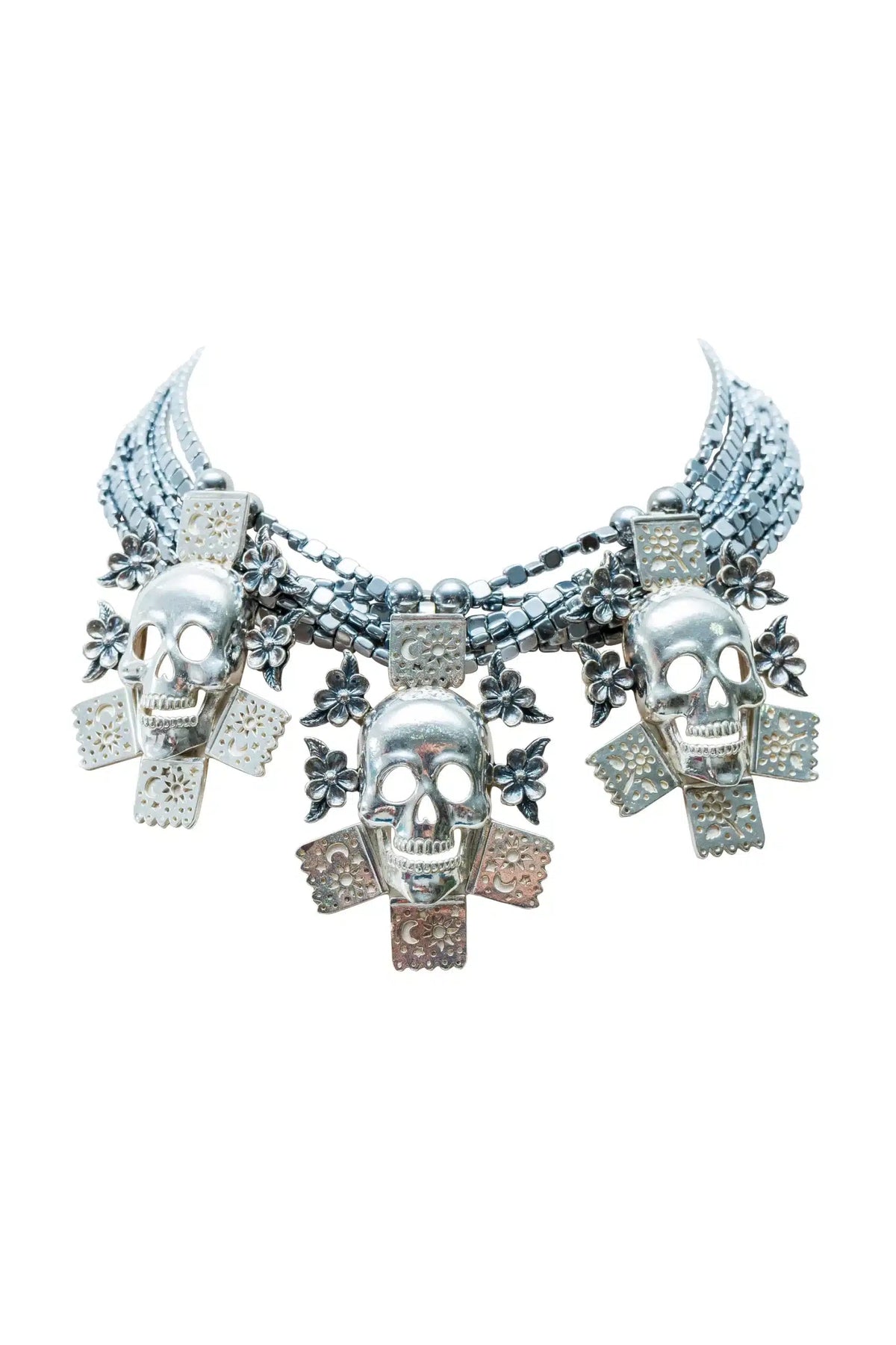 Calacas GS24, joyería mexicana de plata Gabriela Sánchez