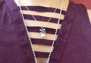 Set Moñito con Perla, joya de plata .925 – Gabriela Sánchez (vista 2)