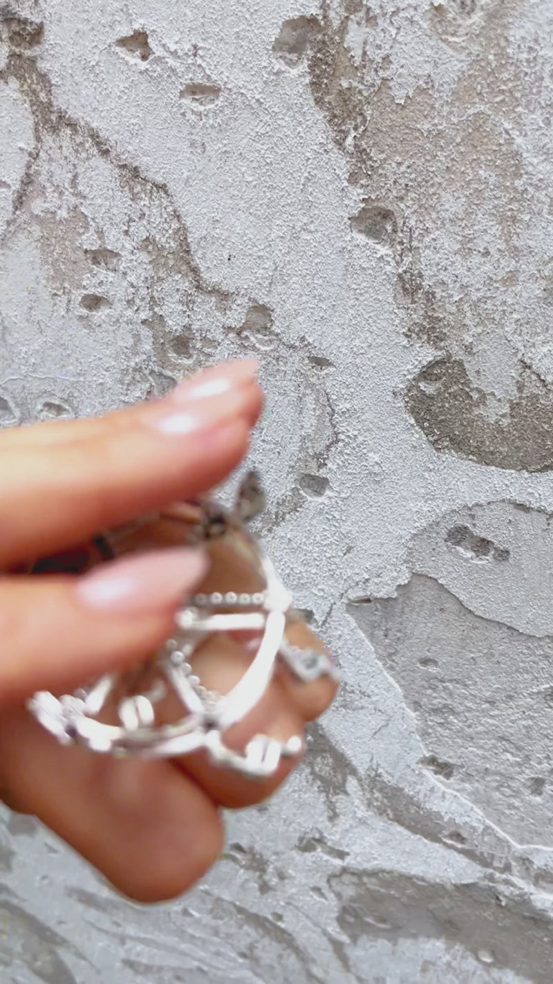 Anillo Rueda de la Fortuna Grande, joya de plata .925 – Gabriela Sánchez (vista 4)