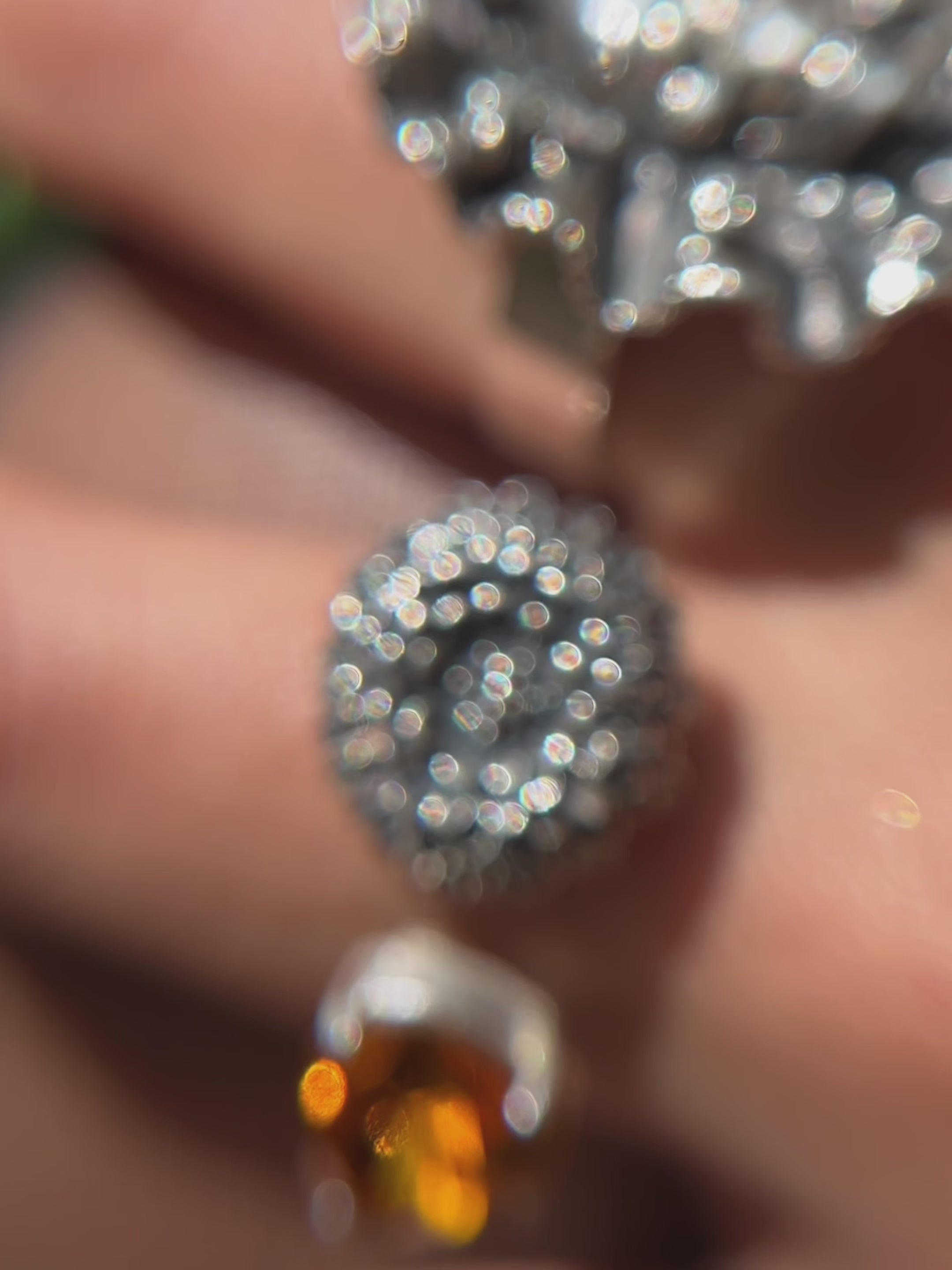 Anillo Olor a Cempasúchil, joya de plata .925, con cristal Swarovski – Gabriela Sánchez