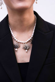 Collar Tres Agaves Aperlados Gabriela Sánchez Collar
