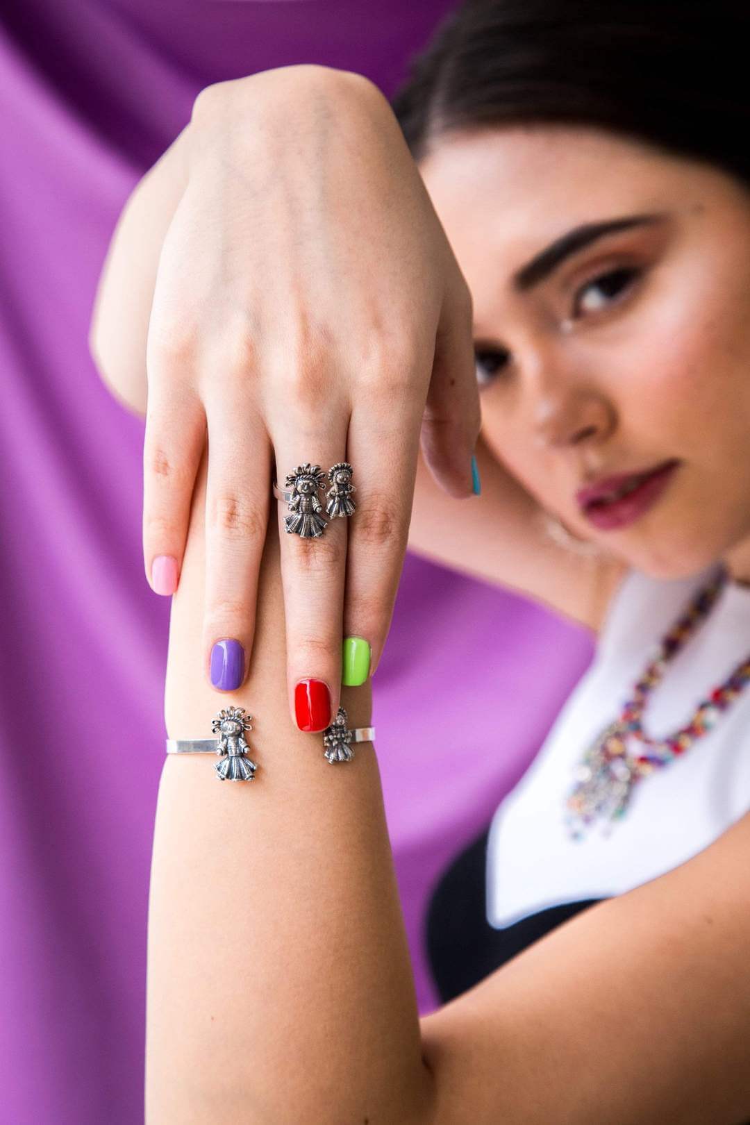 joyas mexicanas gabriela sanchez anillo muneca ch y muneca mini anillo gabriela sanchez