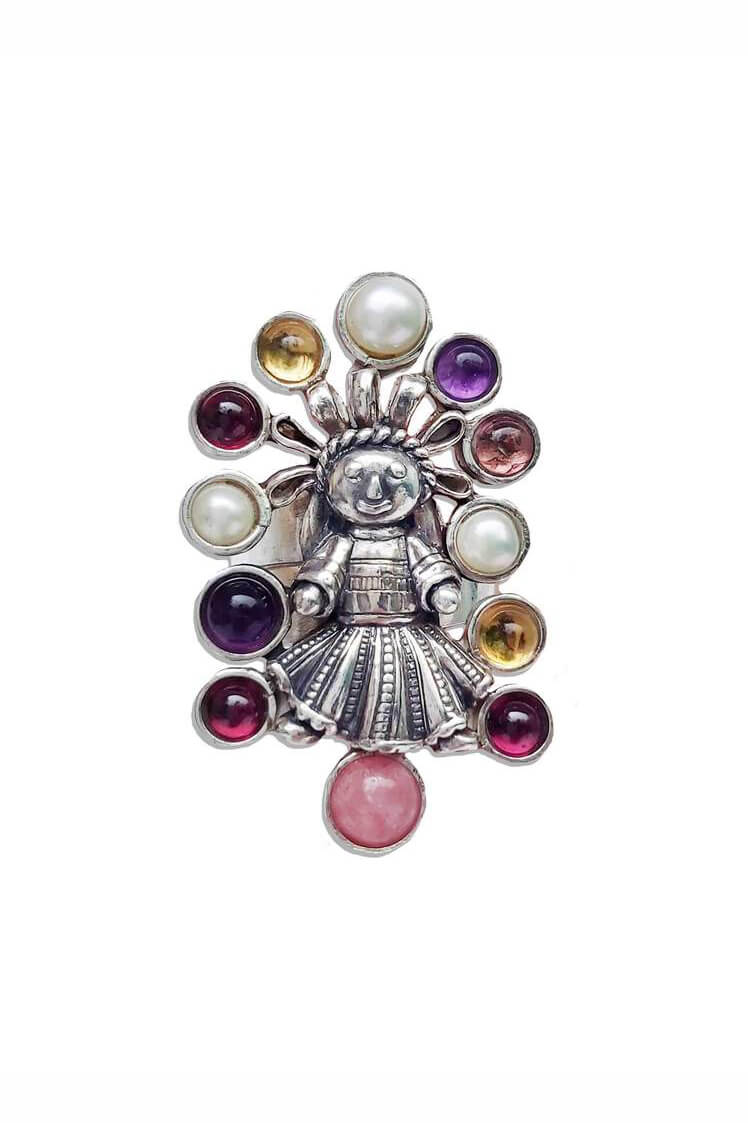 joyas mexicanas gabriela sanchez anillo muneca con listones anillo gabriela sanchez