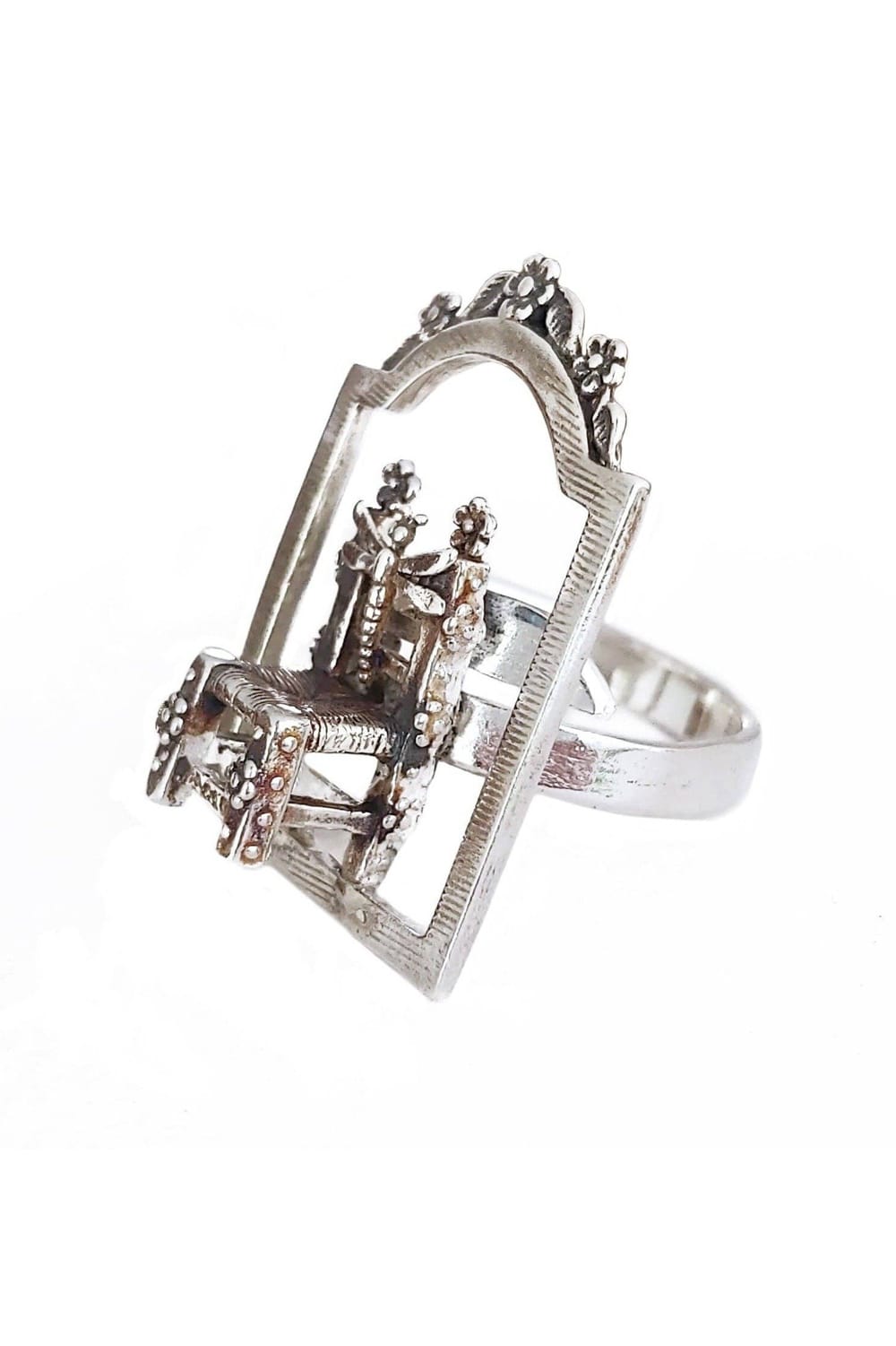 joyas mexicanas gabriela sanchez anillo silla enmarcada anillo gabriela sanchez 28403454443575