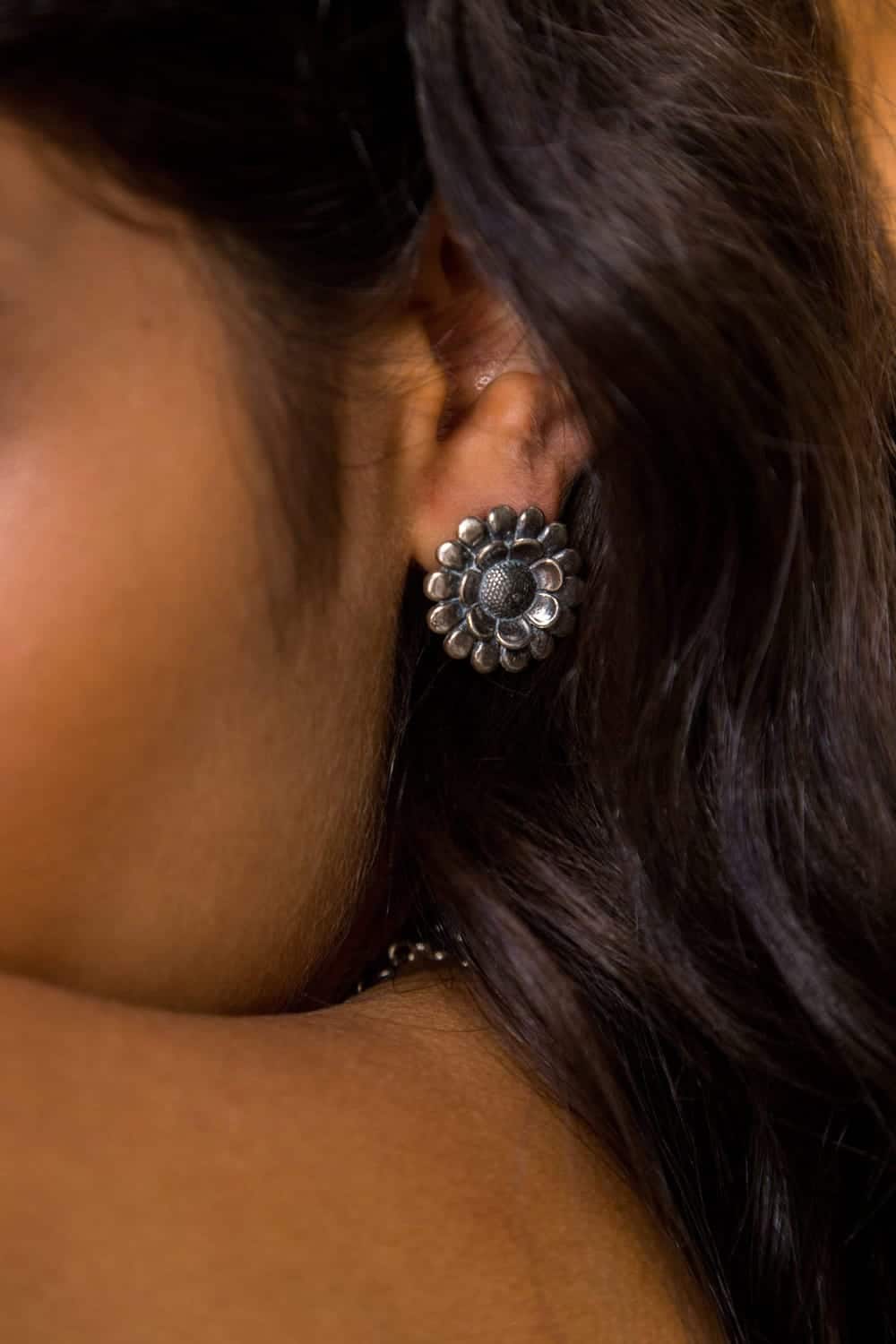 joyas mexicanas gabriela sanchez aretes girasoles aretes gabriela sanchez 28423591657527