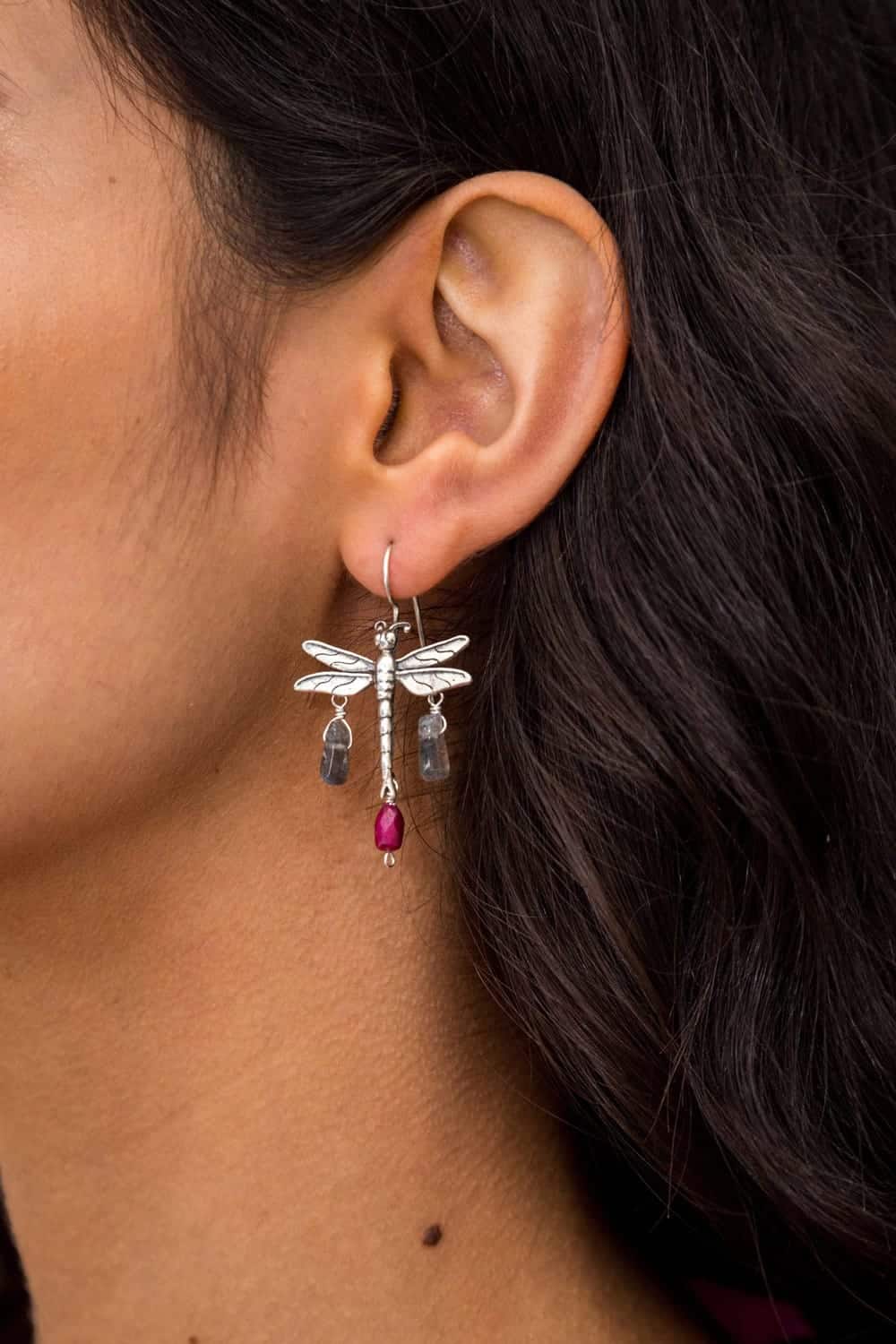 joyas mexicanas gabriela sanchez aretes libelulas hacienda aretes gabriela sanchez 28423598866487