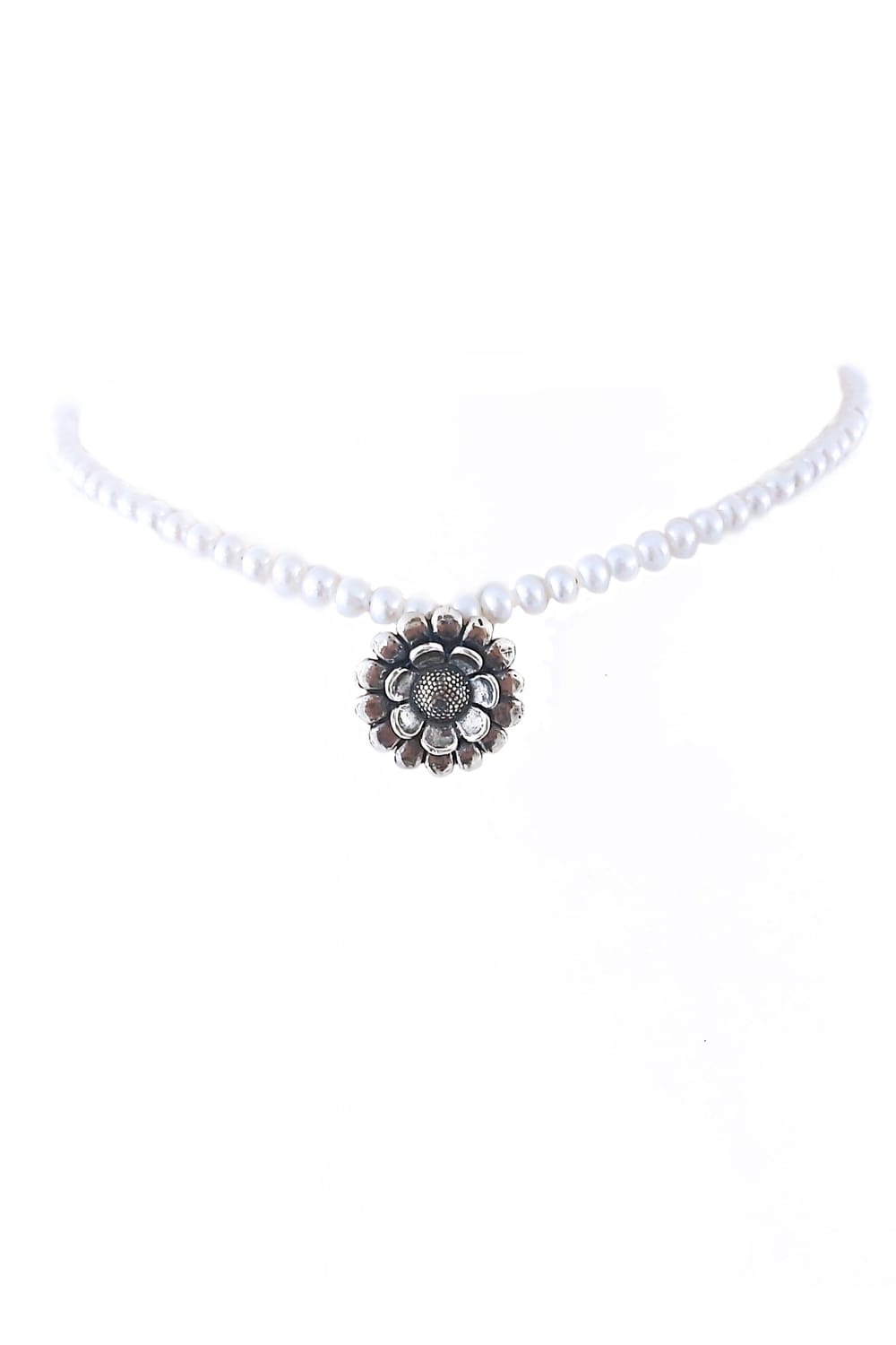 joyas mexicanas gabriela sanchez collar girasol y perlas collar gabriela sanchez 28405340831799