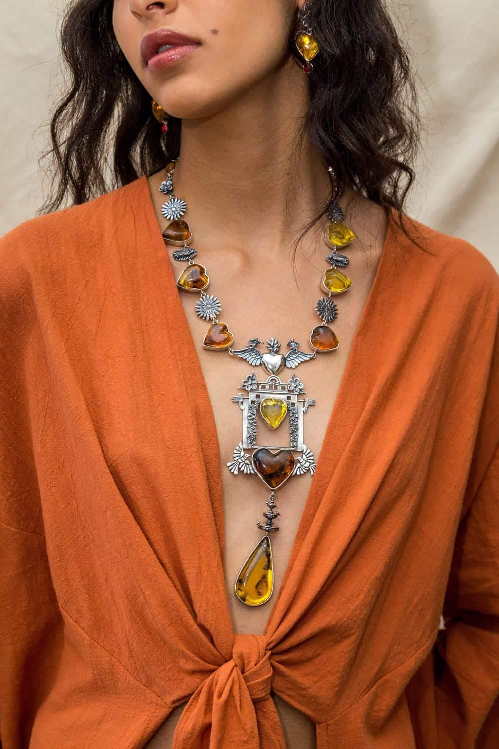 joyas mexicanas gabriela sanchez collar puerta de los mensajes collar gabriela sanchez 28423469301815