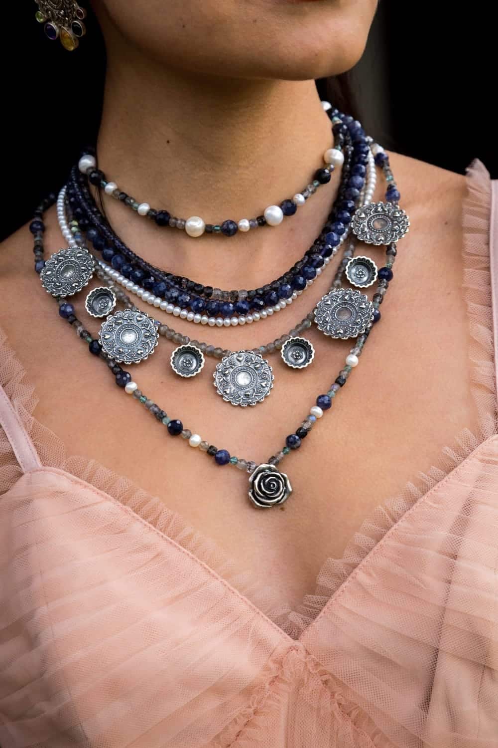 joyas mexicanas gabriela sanchez collar sueno de talavera collar gabriela sanchez 28455791657015