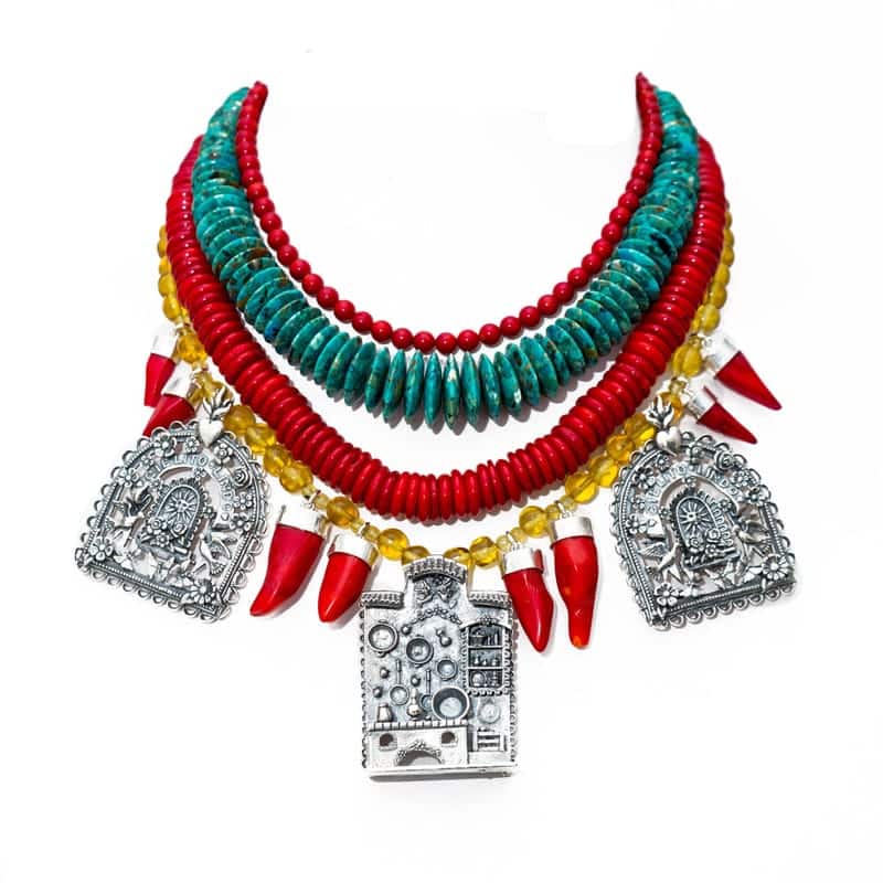 joyas mexicanas gabriela sanchez collar cielito lindo collar gabriela sanchez