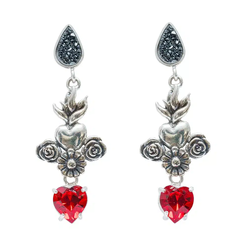 Aretes Fuego de Reina