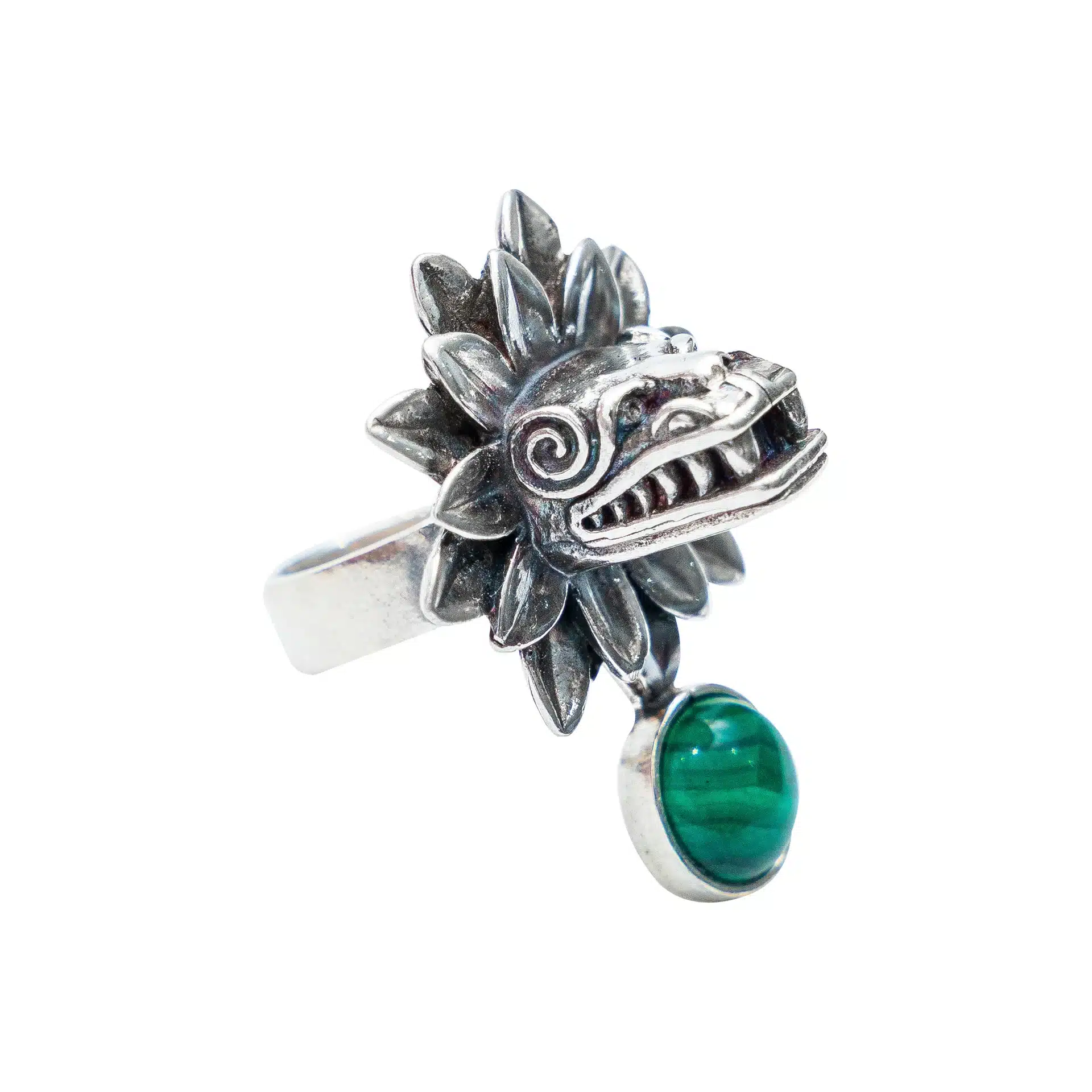 Anillo recorrido de plumas