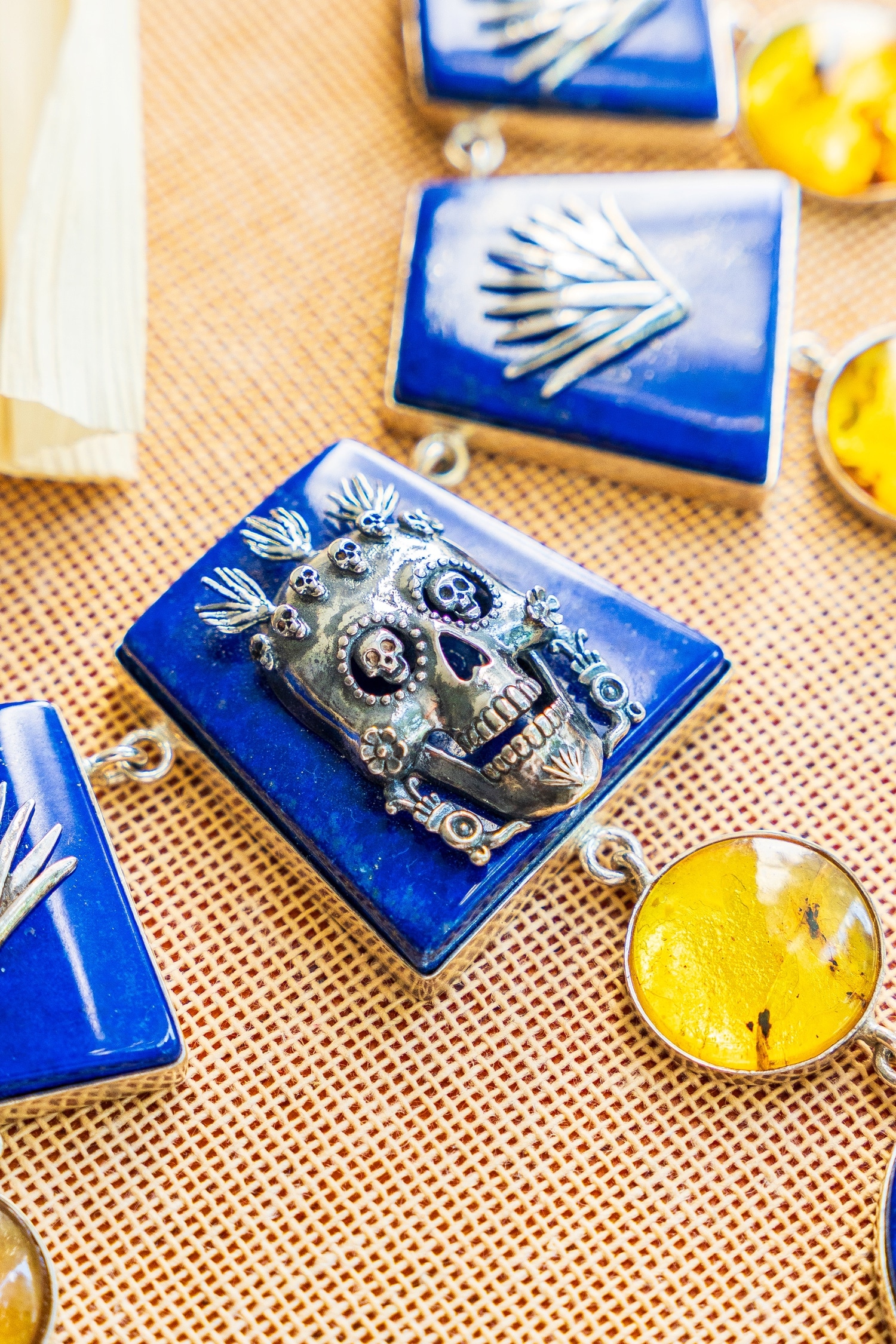 Collar Espíritu del Maíz Azul