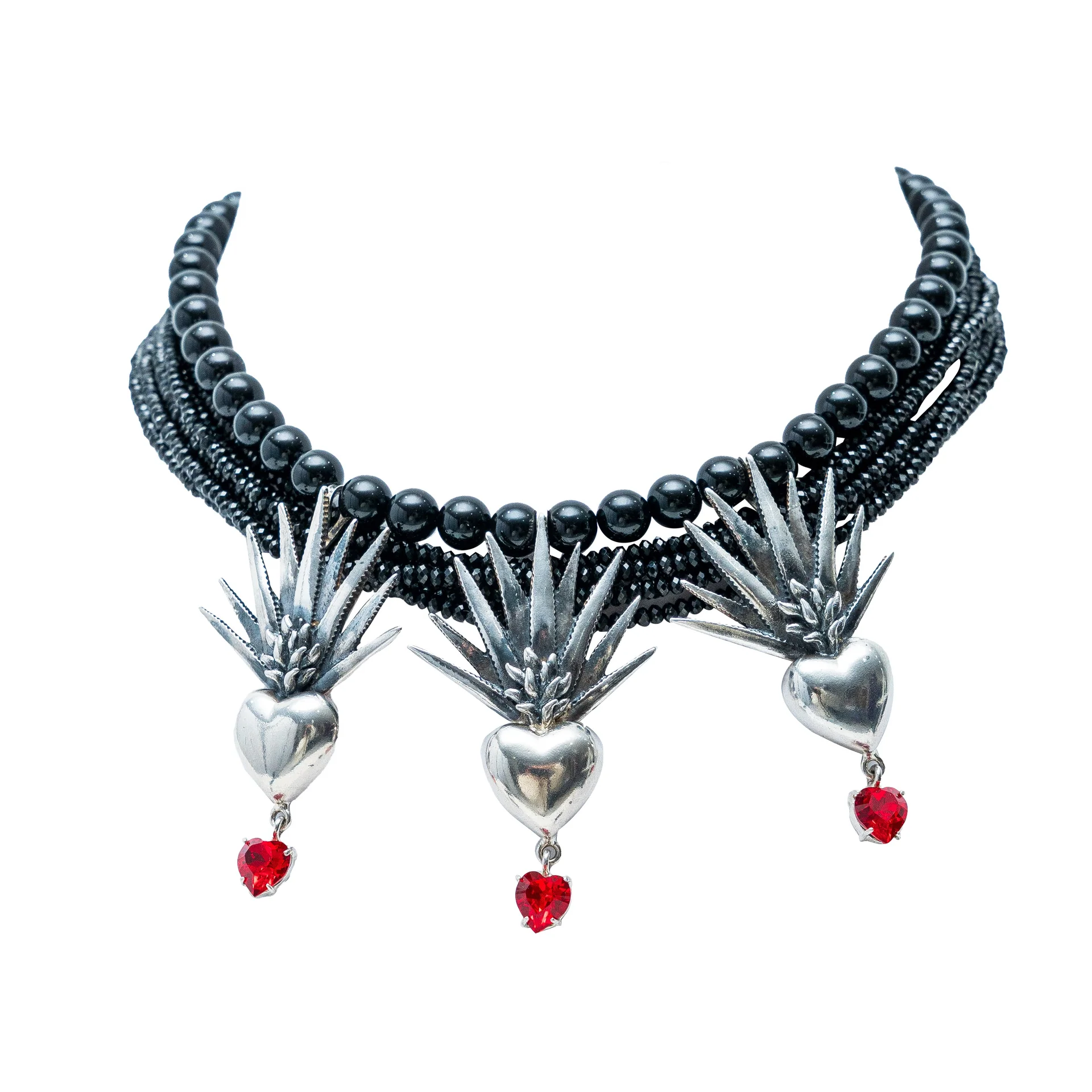 Collar Flamas de Agave
