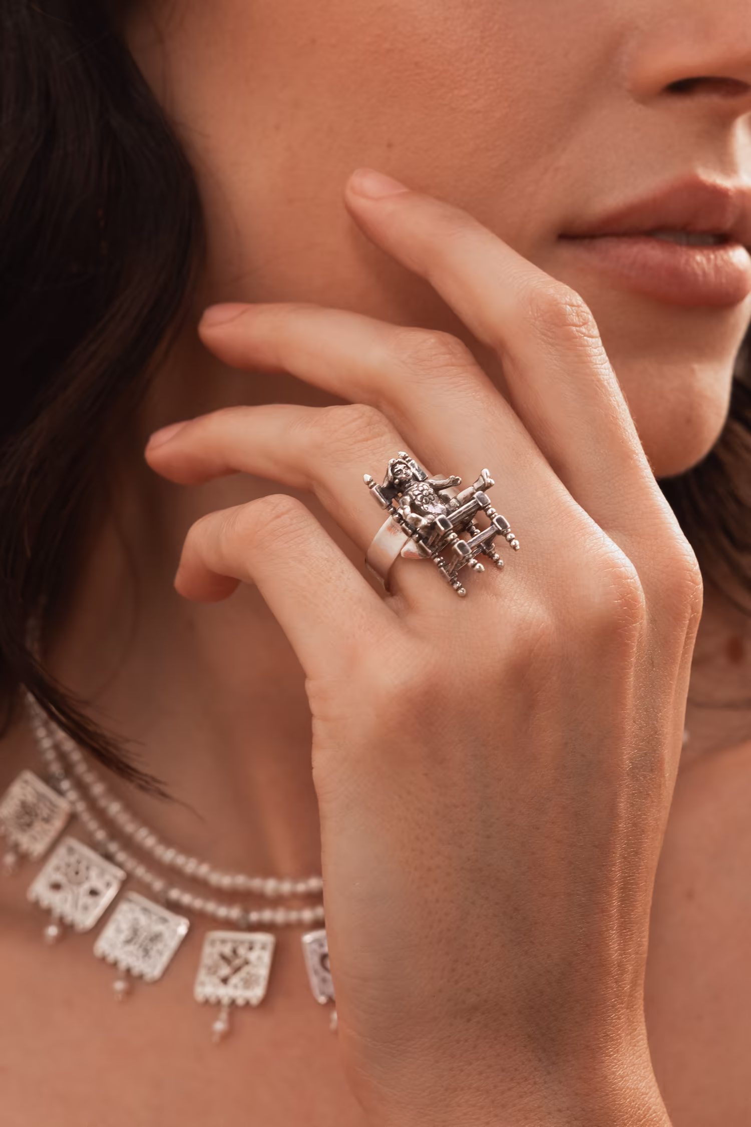  Anillo Corazón de Muñeca 